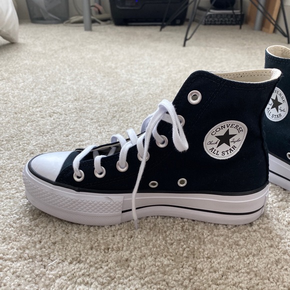 Converse Black Platform shoes - Picture 4 of 6